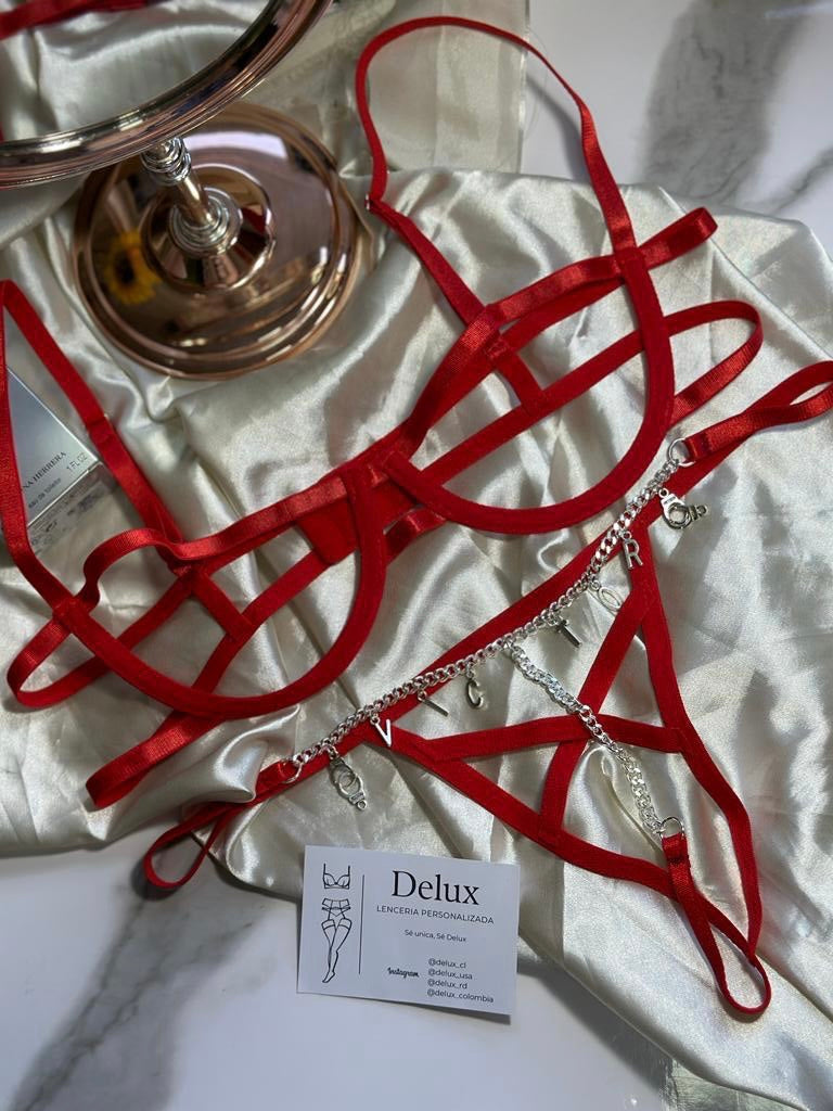 Conjunto #29 (rojo y negro)