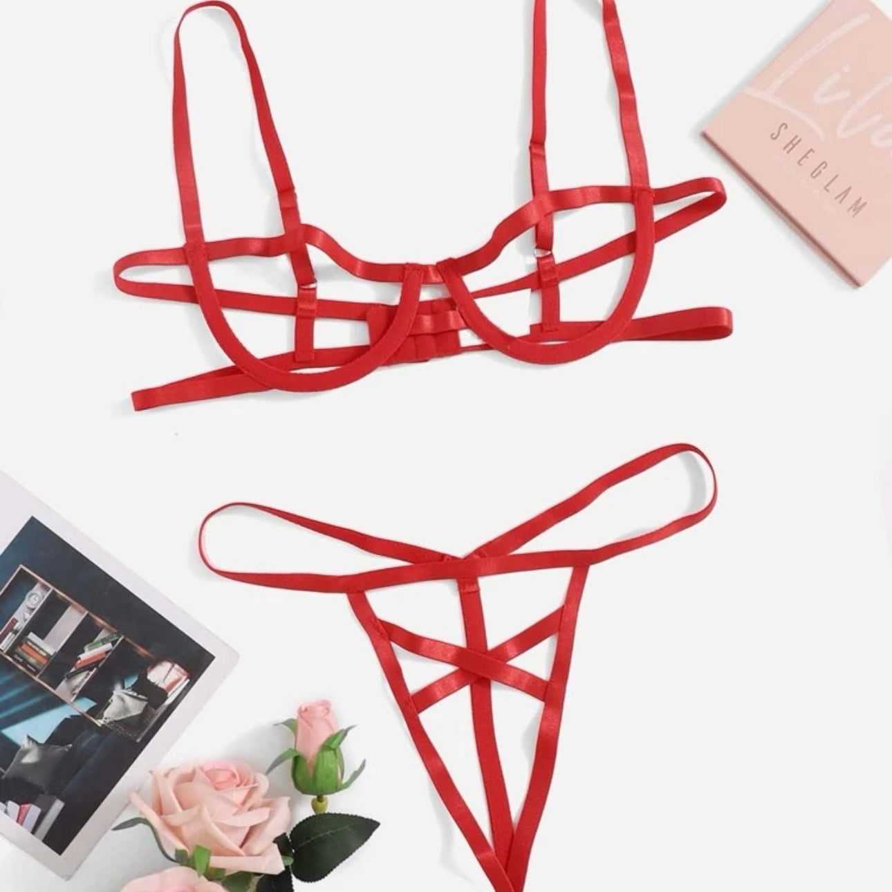 Conjunto #29 (rojo y negro)