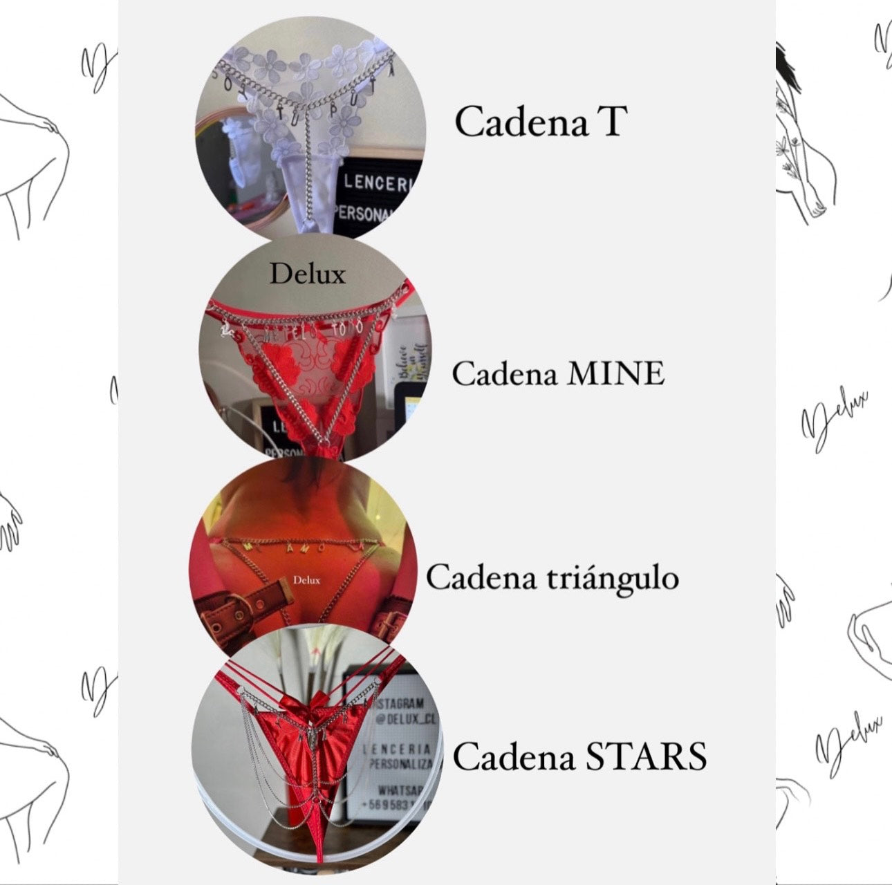 Tanga porta liga #10 personalizada desde