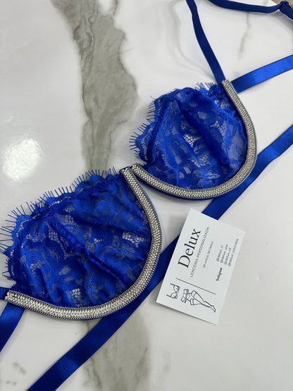 Conjunto Ruski azul, personalizado desde