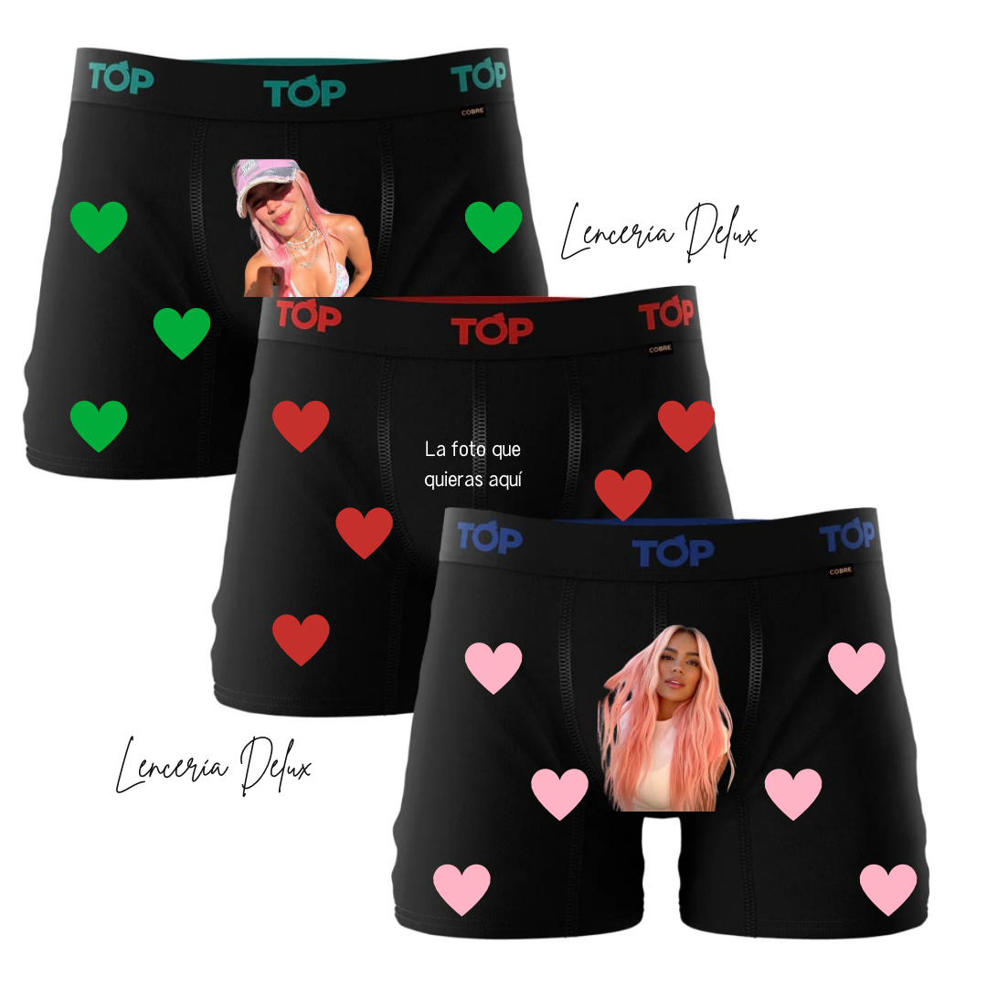 Boxer personalizado 💚