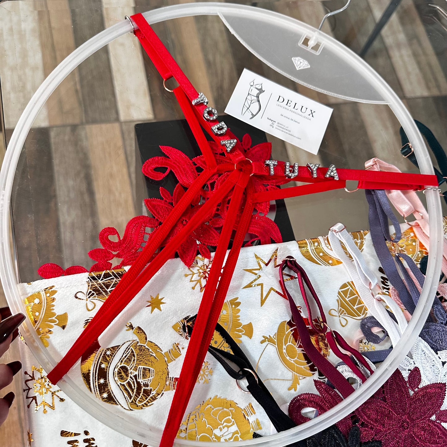 Modelo siempre lista flor, desde