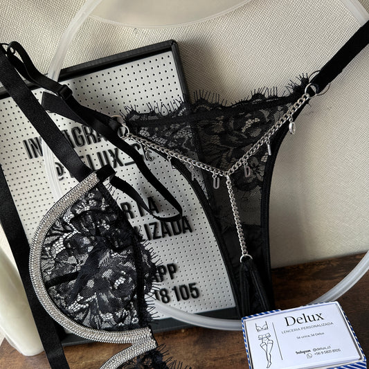 Conjunto Ruski negro, personalizado desde