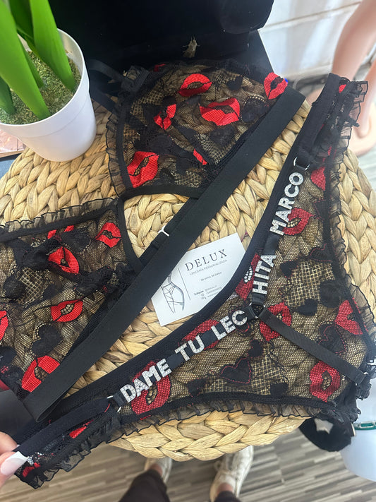 Conjunto kiss, personalizado desde